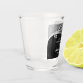 シルバー・アンド・ブラック・アニバーサリー ショットグラス (左)