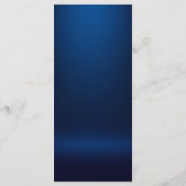 シルバー・アンド・ブルー・ジャスティス・ロゴ・ロースクール卒業 メニュー (裏面)