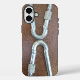 シルバー・インフィニティ iPhone 16 PLUSケース