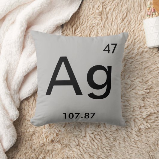 シルバー クッション (ブランケット)
