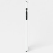 シルバー・クロスと赤いバラ iPhoneケース (左側)