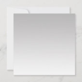 シルバー グラム グリッター スイート 16 角形 招待状 (裏面)