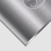 シルバー グラム シャイン エレガント モノグラム レターイニシャル 薄葉紙 (詳細)