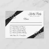 シルバー・グリッター・エンクロージャー・カード エンクロージャーカード (正面)