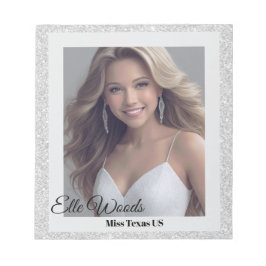 シルバー・グリッツ・オートグラフパッド ノートパッド