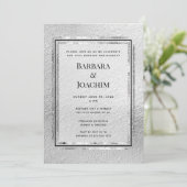 シルバー シャイマー 10周年パーティー招待状 招待状 (スタンド正面)