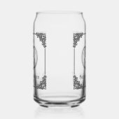 シルバー・ジャック・オランタン・ハロウィーン ガラス缶 (右)