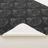 シルバー・ジャック・オランタン・ハロウィーン シェルパブランケット (3/4)