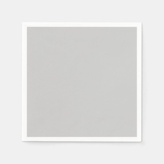 シルバー スタンダードカクテルナプキン (正面)