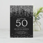 シルバー・ストリング・ライト・ギター・ブラック 50周年記念 招待状 (スタンド正面)