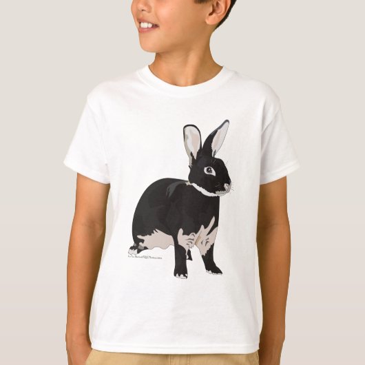 シルバー/タンマーティンレックス Tシャツ (正面)