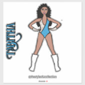 シルバー&ターコイズダンサー#2 シール (シート)