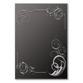 シルバー テーブルナンバー (裏面)