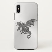シルバー・ドラゴン Case-Mate iPhoneケース (裏面)