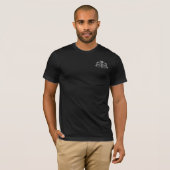 シルバー バッハ シール / 紋章 / モノグラム Tシャツ (正面フル)
