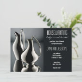 シルバー·バーズの引っ越し祝いパーティー招待 招待状 (スタンド正面)