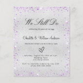 シルバー パープル 誓いの更新 ご案内 チラシ (正面)