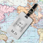 シルバー・ビジネス・カンパニーのロゴ・モノグラム ラゲッジタグ