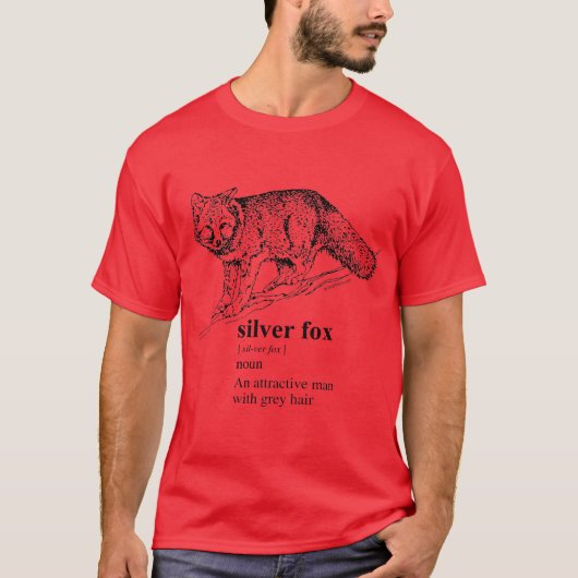 シルバー・フォックス Tシャツ (正面)