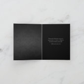 シルバー&ブラックヴィンテージゴシックサンキューカード サンキューカード (内部)