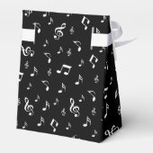 シルバー・ブラック，ノート，ミュージカル，メロディー，音楽，サウンド， フェイバーボックス (裏面サイド)