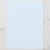 シルバー&ブルーシャビーフローラスクラップブック紙 (裏面)