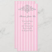 シルバー プリンセス フィリグリー 招待状 (正面/裏面)