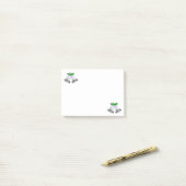 シルバー・ベルのPost-Itノート ポストイット (デスク上)