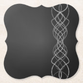 シルバー ペーパーコースター (正面)