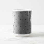 シルバー&ホワイトクリスマスオーナメント コーヒーマグカップ (中央)