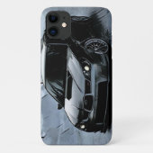シルバー・ホーキースバルインプレッサWRX Sti Case-Mate iPhoneケース (裏面)