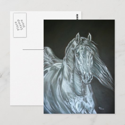 シルバー ポストカード (正面/裏面)