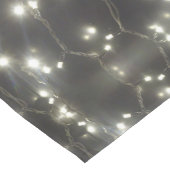 シルバー·ラきらめくイツ·クリスマス·テーブル·ランナー ミディアムテーブルランナー (コーナー)