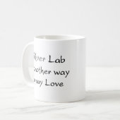 シルバー・ラボ・ウェイ・コーヒー・マグ コーヒーマグカップ (正面左)
