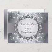 シルバー《写真》ぼけ味25周年を記念して保存 案内ポストカード (正面/裏面)