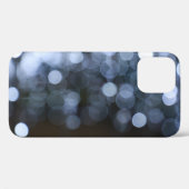 シルバー、白い《写真》ぼけ味の夜の背景。 Case-Mate iPhoneケース (裏面 (横))