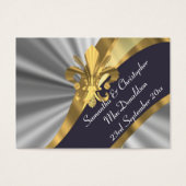 シルバー、金ゴールド結婚式の引き出物感謝していユーラベル (正面)