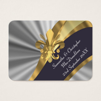 シルバー、金ゴールド結婚式の引き出物感謝していユーラベル