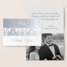 シルバーChinoiserie - 結婚's Thank you