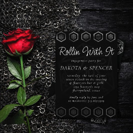 シルバーD20クリット | PnPロールプレーヤーサイコロリハーサル 招待状