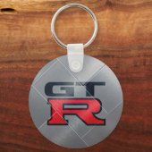 シルバーGT-R キーホルダー (正面)