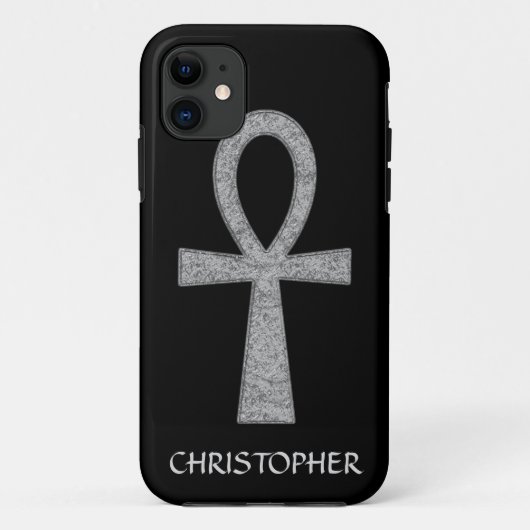 シルバーiPhone 5 カバー (裏面)