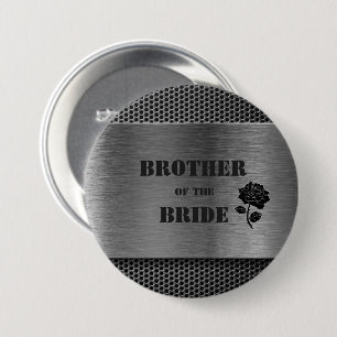 シルバーRobo Metal/Brother of the Bride – ボタン 缶バッジ