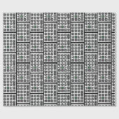 シルバーtvリモコン ラッピングペーパー (フラット)