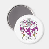シルバ家紋 マグネット (正面/裏面)