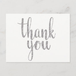 シルバ感謝していー・ハガキグリッター ポストカード