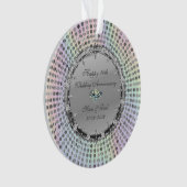 シルバ点々のあるー結婚ダイヤモンド50周年 オーナメント (正面)