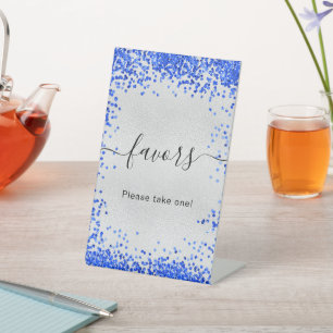 シルバ王室のー・ブルー・パーティー 台座サイン