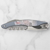 シルバ結婚ーの25年の記念写真反転 ソムリエナイフ (裏面)