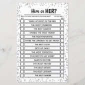 シルバ結婚ー記念日パーティーゲーム (裏面)